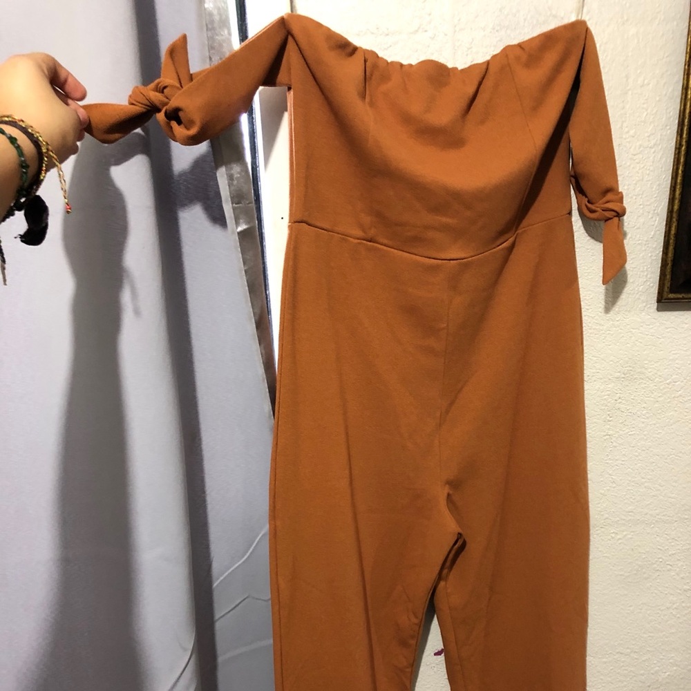 Strapless jumpsuit